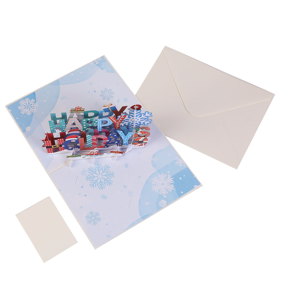 Happy Holidays Pop up Card