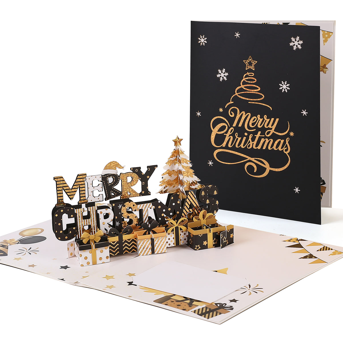 Merry Christmas Tree Pop up Card