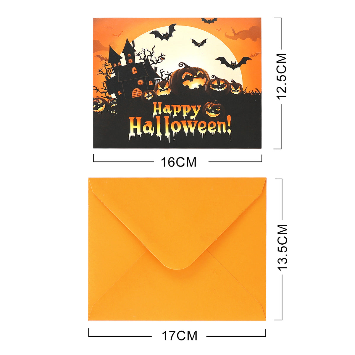 Halloween 3D Pop Up Card with Envelope