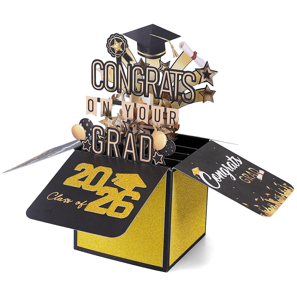 Class of 2026 Graduation Pop-Up Card
