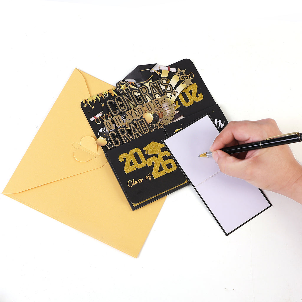 Class of 2026 Graduation Pop-Up Card