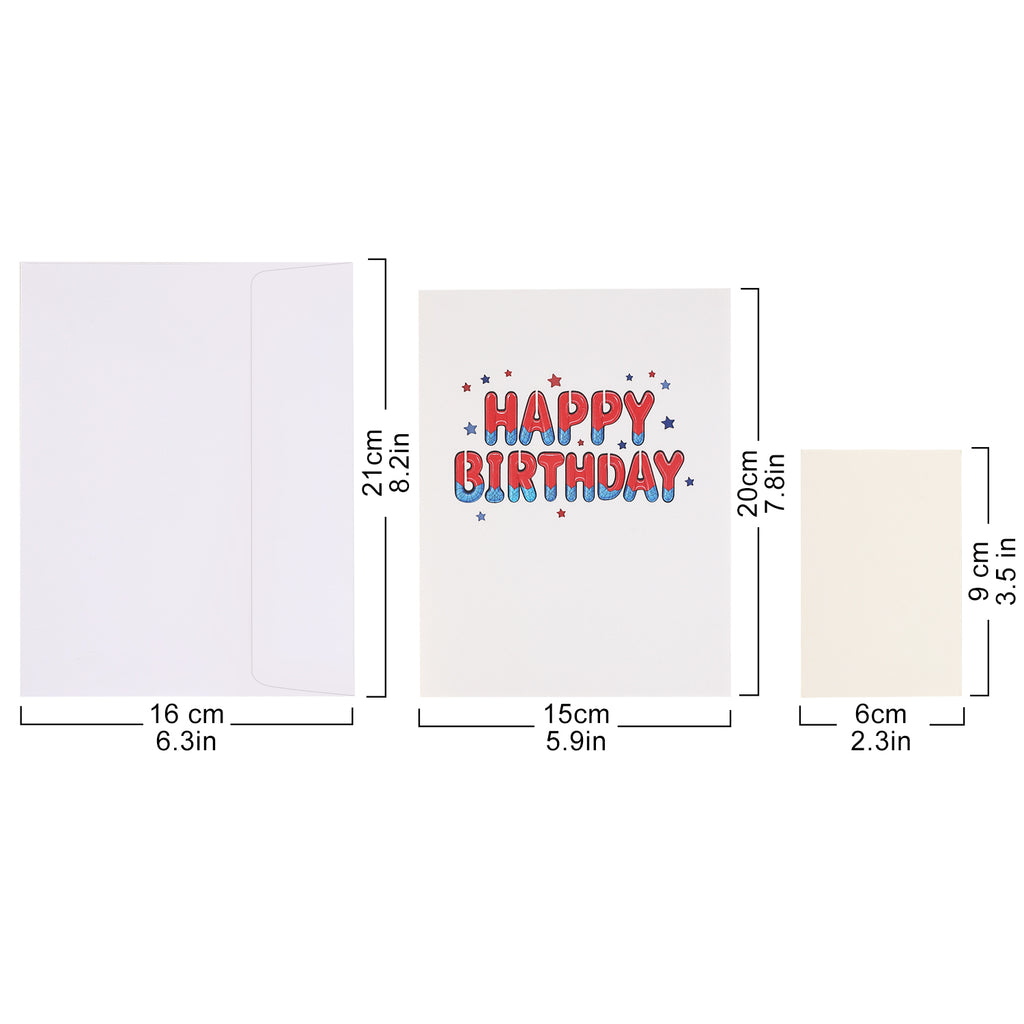 Superhero 3D Pop-Up Birthday Card