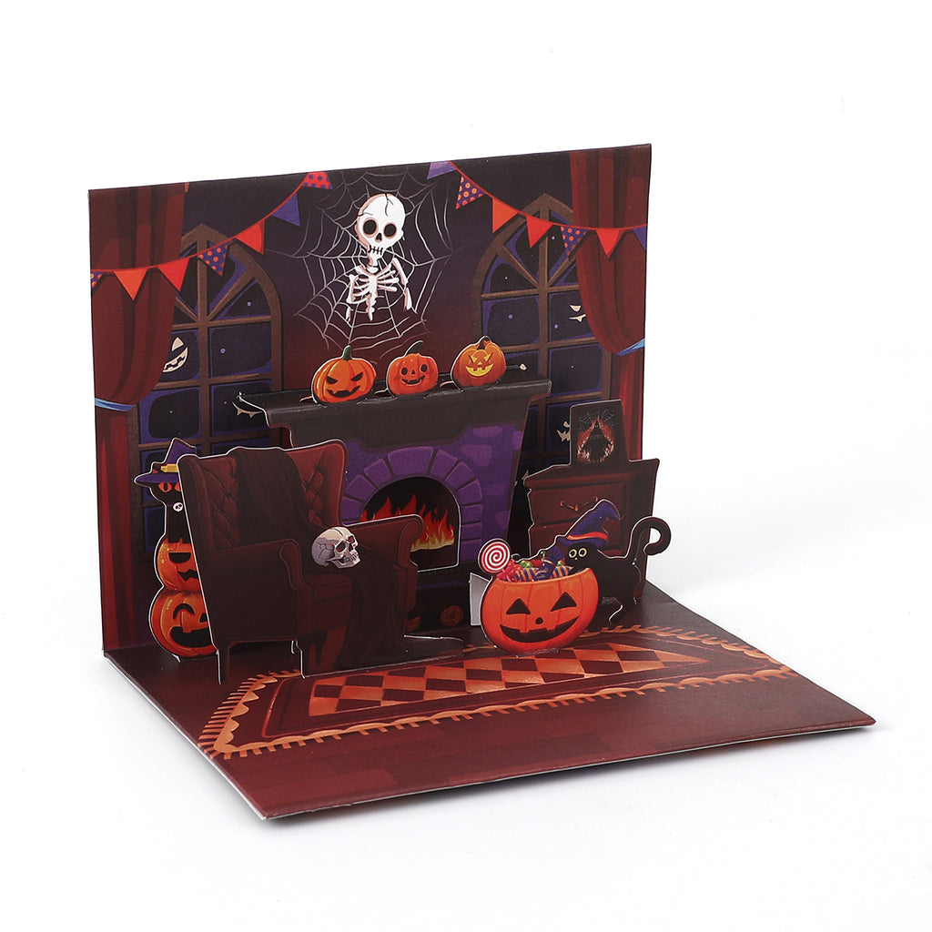 Halloween 3D Pop Up Card with Envelope