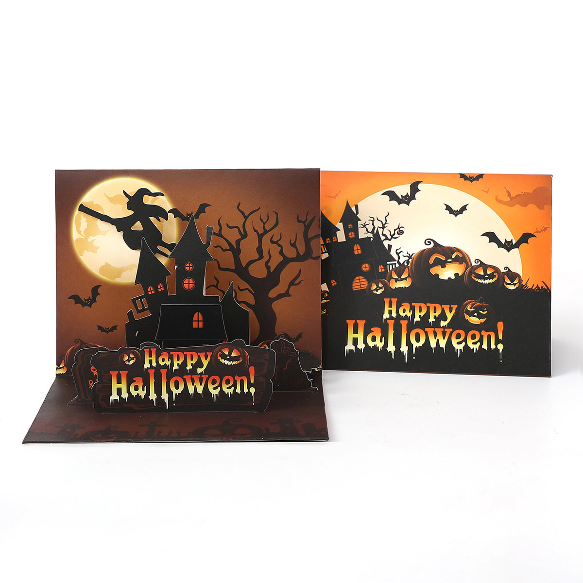 Halloween 3D Pop Up Card with Envelope