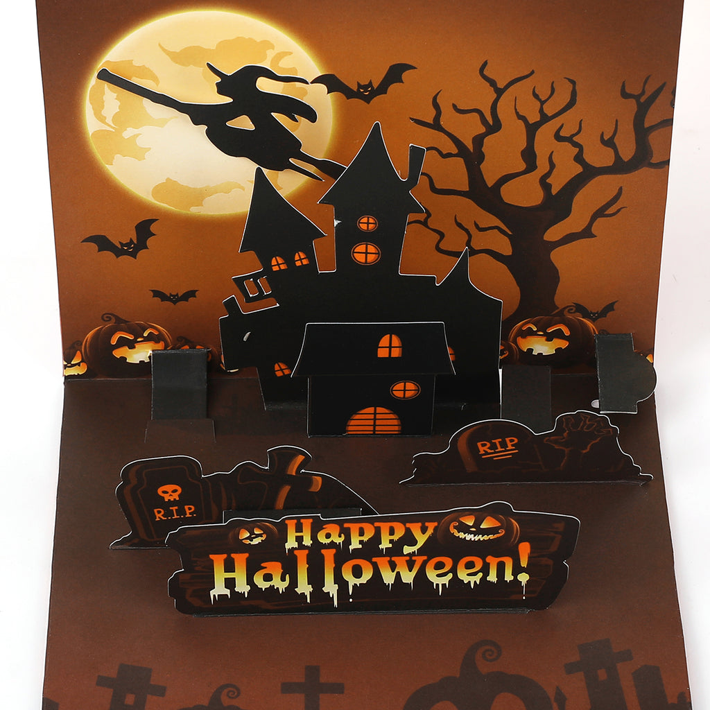 Halloween 3D Pop Up Card with Envelope