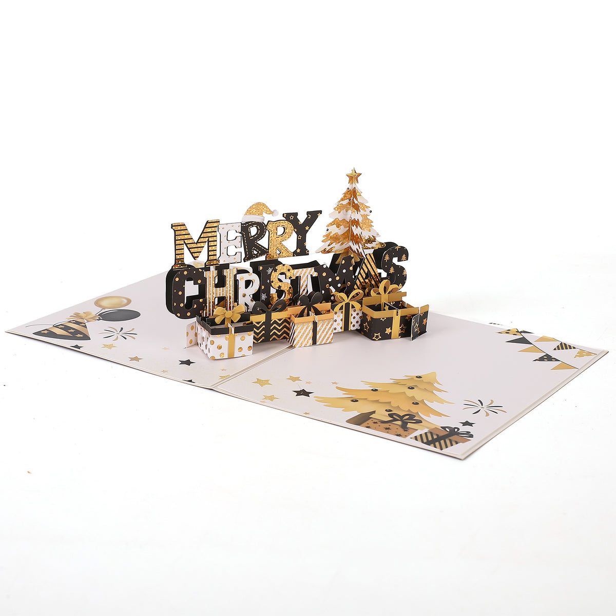 Merry Christmas Tree Pop up Card