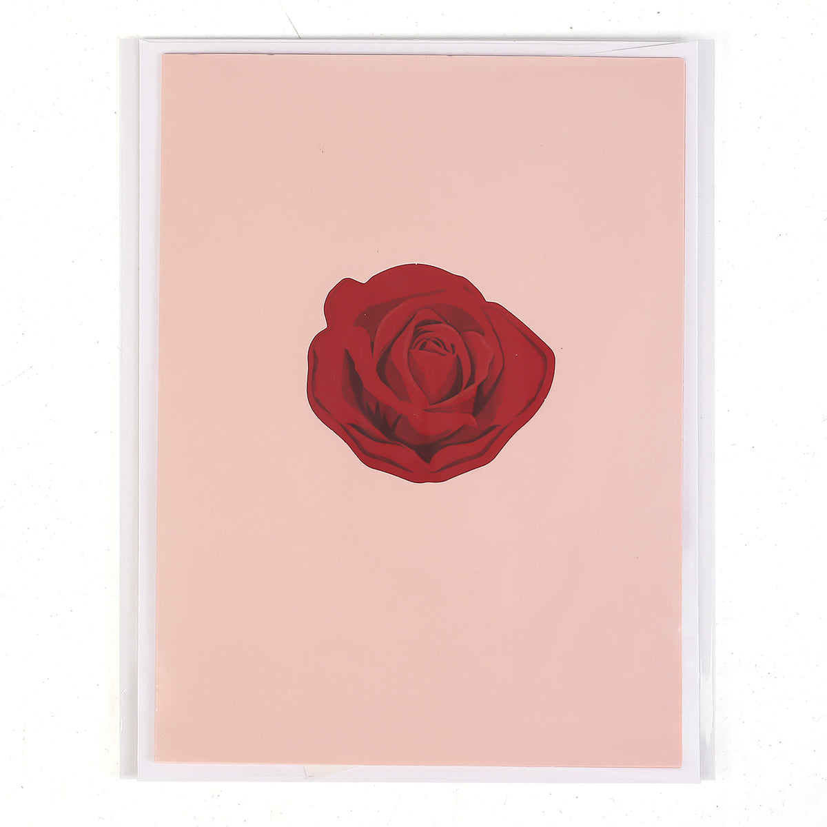 Love You Red Roses Pop Up Card