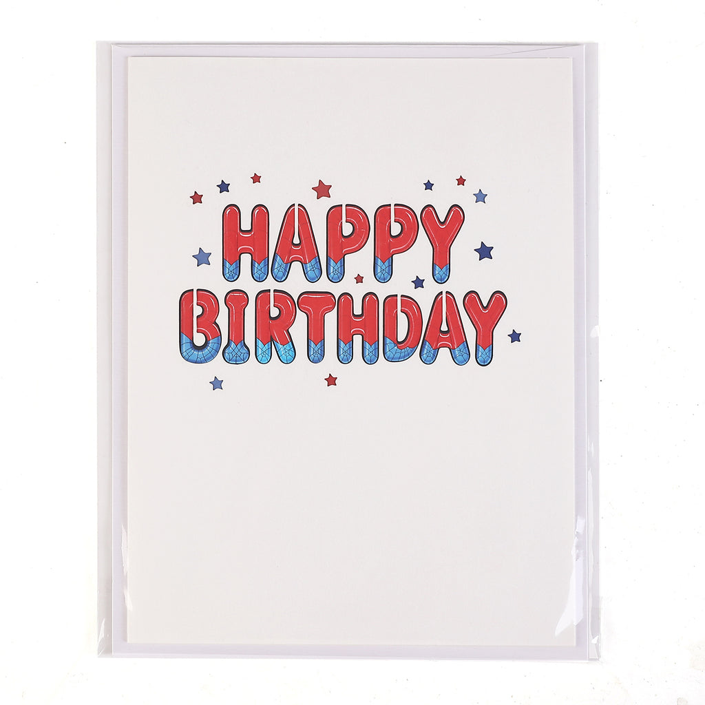 Superhero 3D Pop-Up Birthday Card