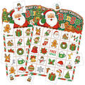 Christmas Snow Globe Bingo Game Cards Set
