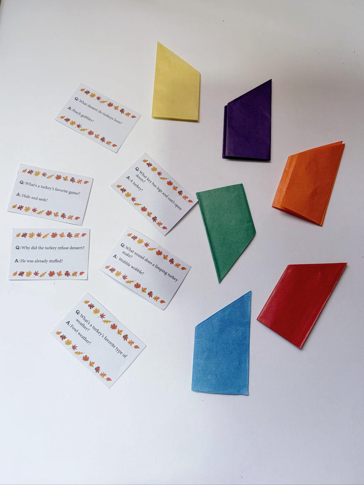 Thanksgiving Turkey Crackers – Set of 6